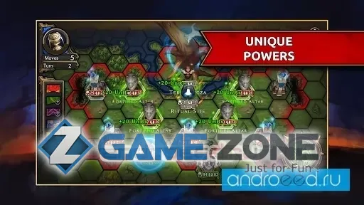 صورة من لعبة Shattered Plane: Turn-Based Strategy Game