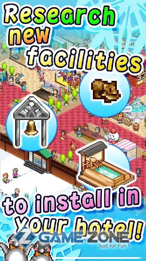 صورة من لعبة Shiny Ski Resort