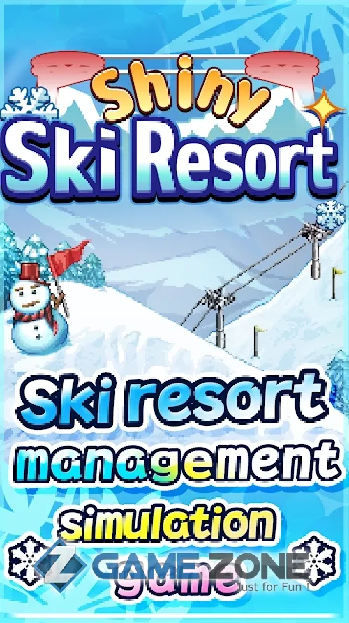 صورة من لعبة Shiny Ski Resort