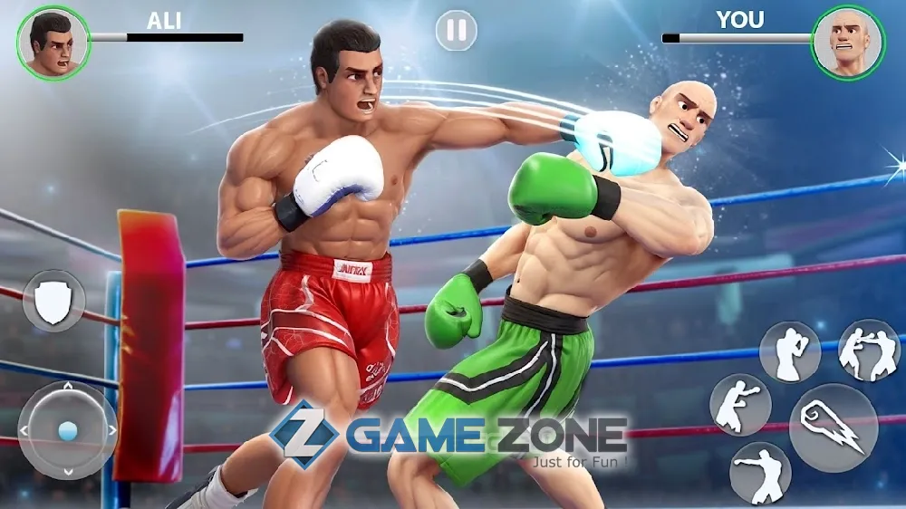 صورة من لعبة Shoot Boxing World Tournament 2019: Панч бокс [Много денег]