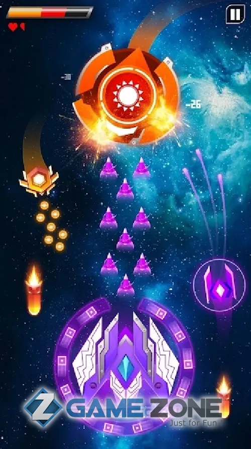 صورة من لعبة Shootero ampndash Space Shooting Attack 2021 [Mod Money]