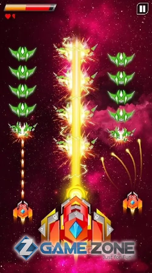 صورة من لعبة Shootero ampndash Space Shooting Attack 2021 [Mod Money]