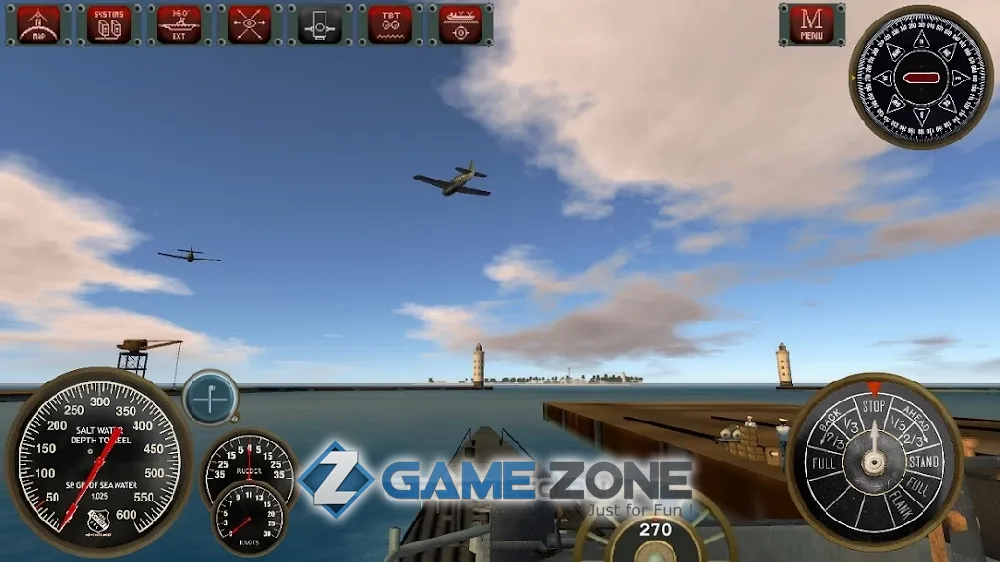 صورة من لعبة Silent Depth Submarine Sim