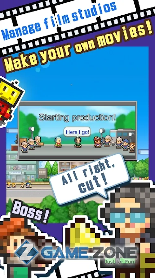 صورة من لعبة Silver Screen Story