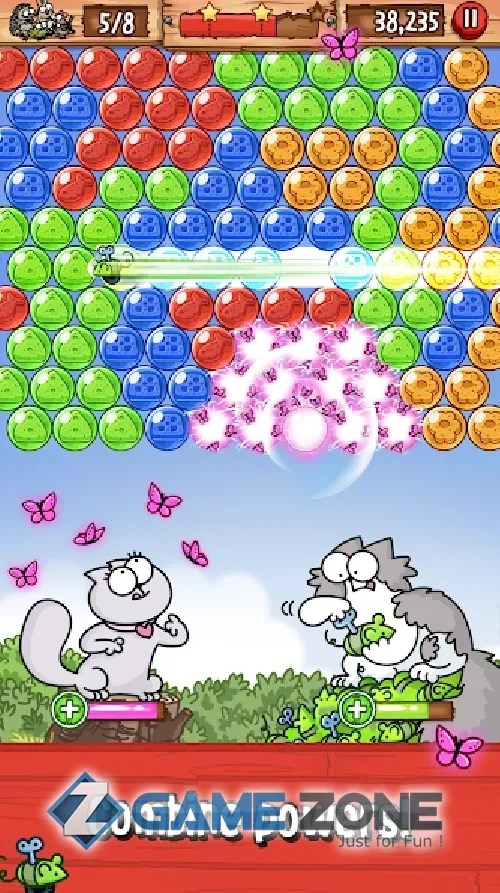 صورة من لعبة Simons Cat - Pop Time [Много денег]