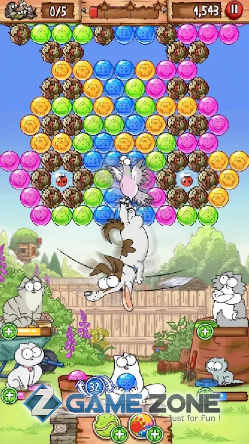 صورة من لعبة Simons Cat - Pop Time [Много денег]