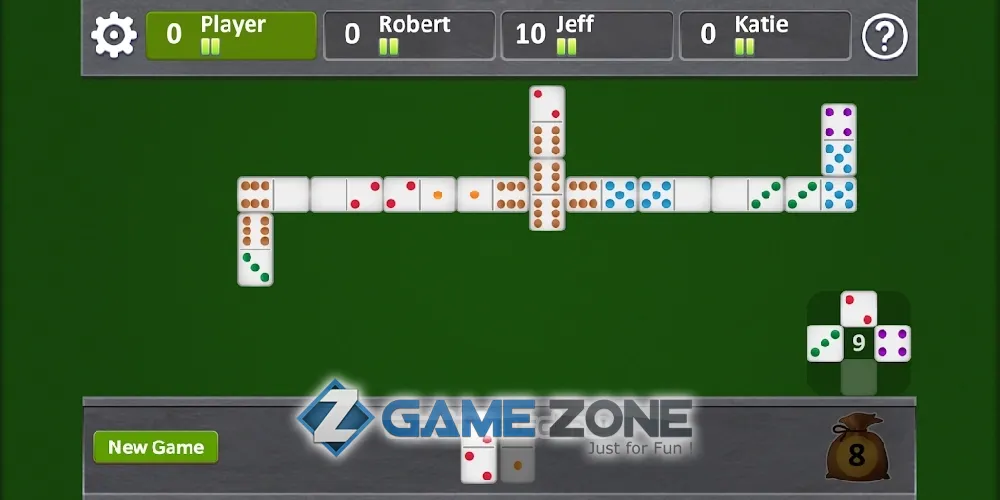 صورة من لعبة Simple Dominoes