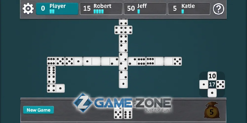 صورة من لعبة Simple Dominoes