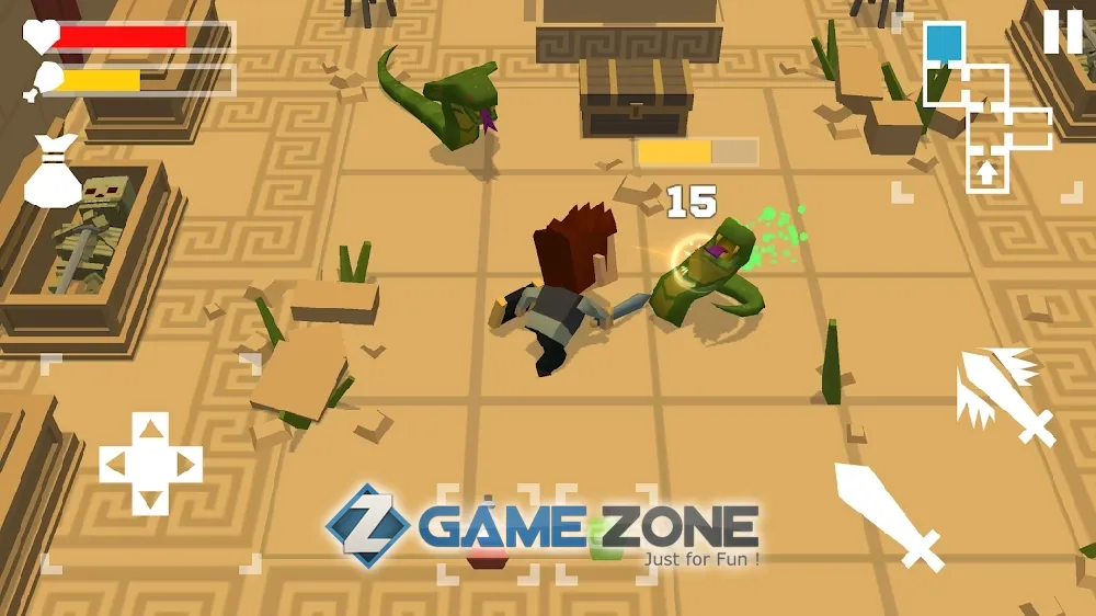 صورة من لعبة Simple Dungeon