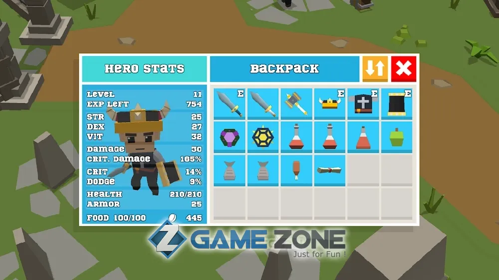 صورة من لعبة Simple Dungeon