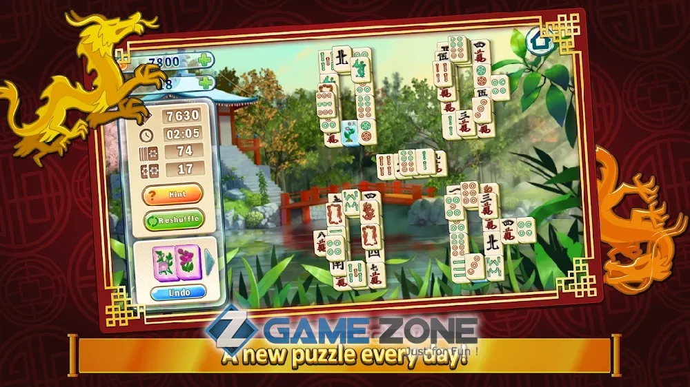 صورة من لعبة Simple Mahjong