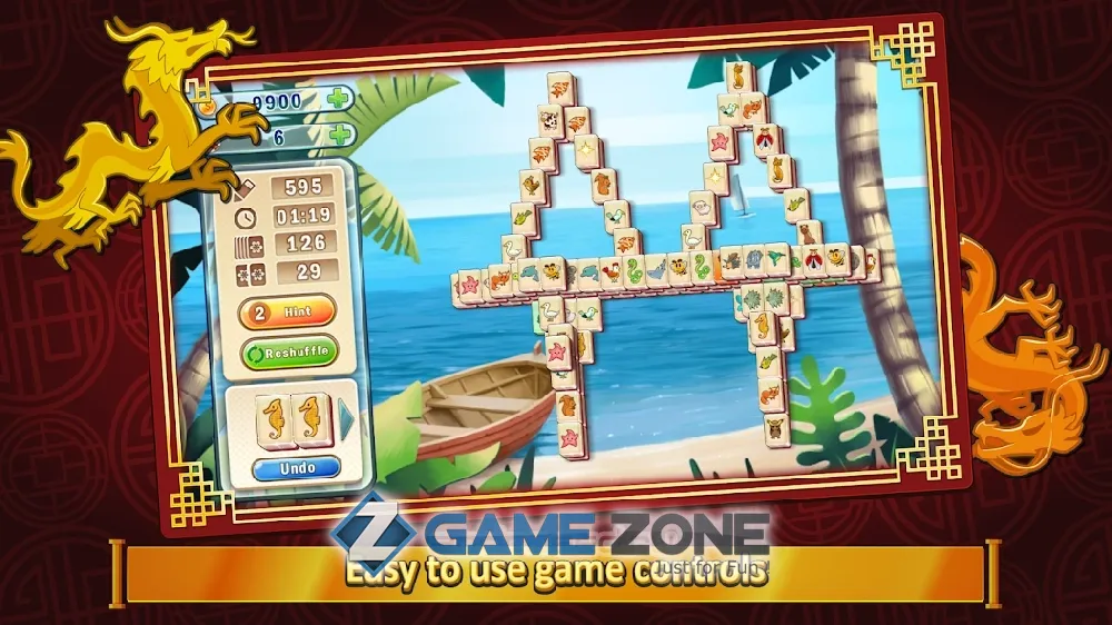 صورة من لعبة Simple Mahjong