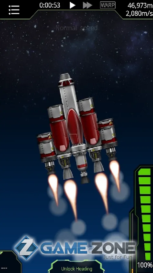 صورة من لعبة SimpleRockets [Unlocked]