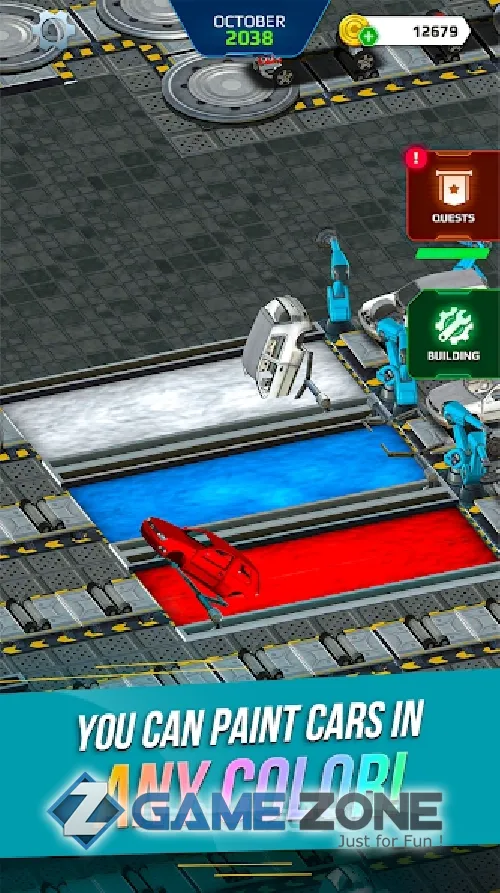 صورة من لعبة Car Factory Simulator [Free Shopping]