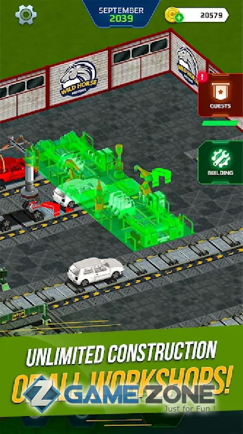 صورة من لعبة Car Factory Simulator [Free Shopping]