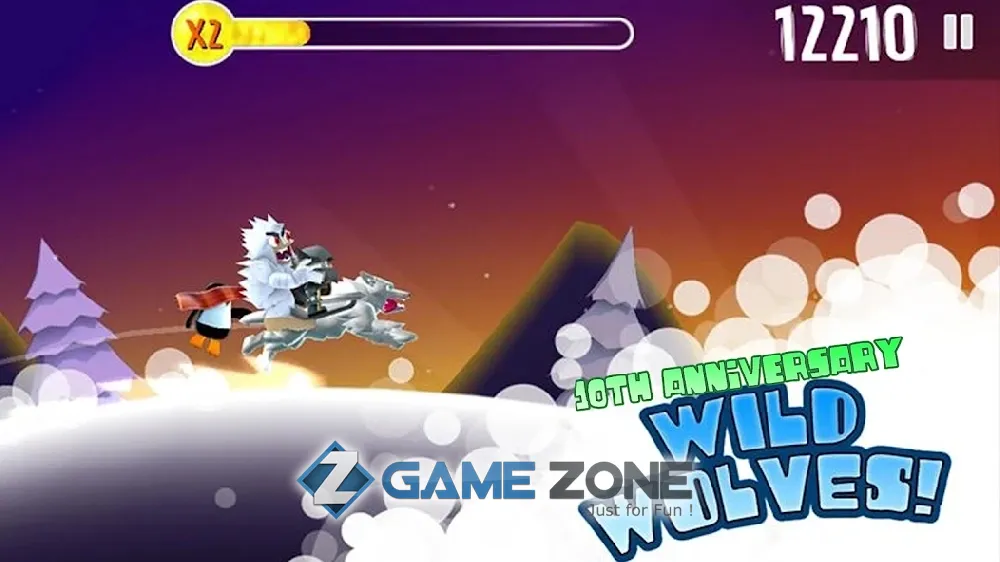 صورة من لعبة Ski Safari10th anniversary [unlocked/Adfree]