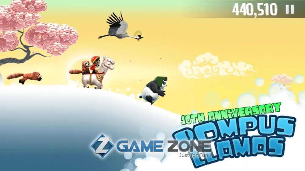 صورة من لعبة Ski Safari10th anniversary [unlocked/Adfree]