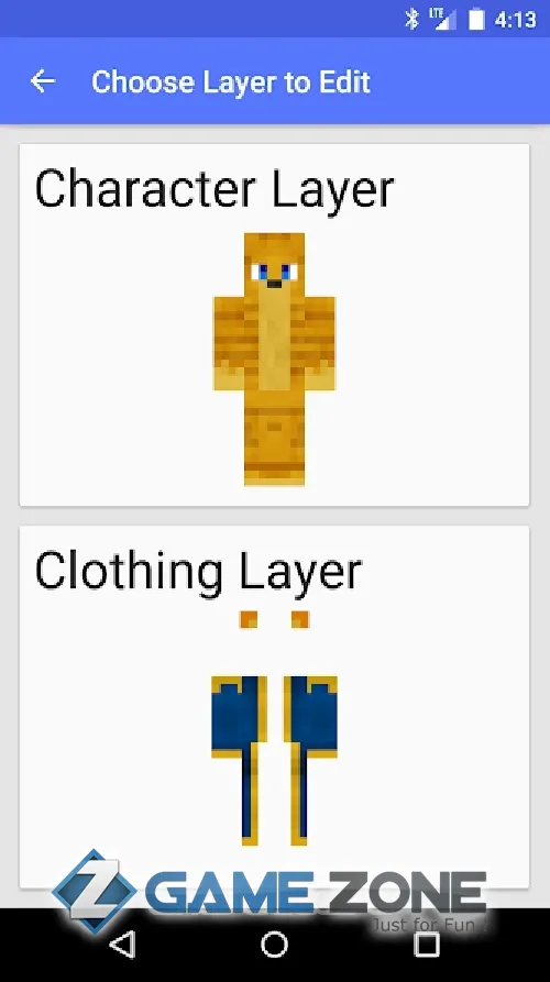 صورة من لعبة Skin Creator for Minecraft