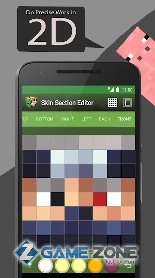 صورة من لعبة Skin Editor Tool for Minecraft [Много денег]