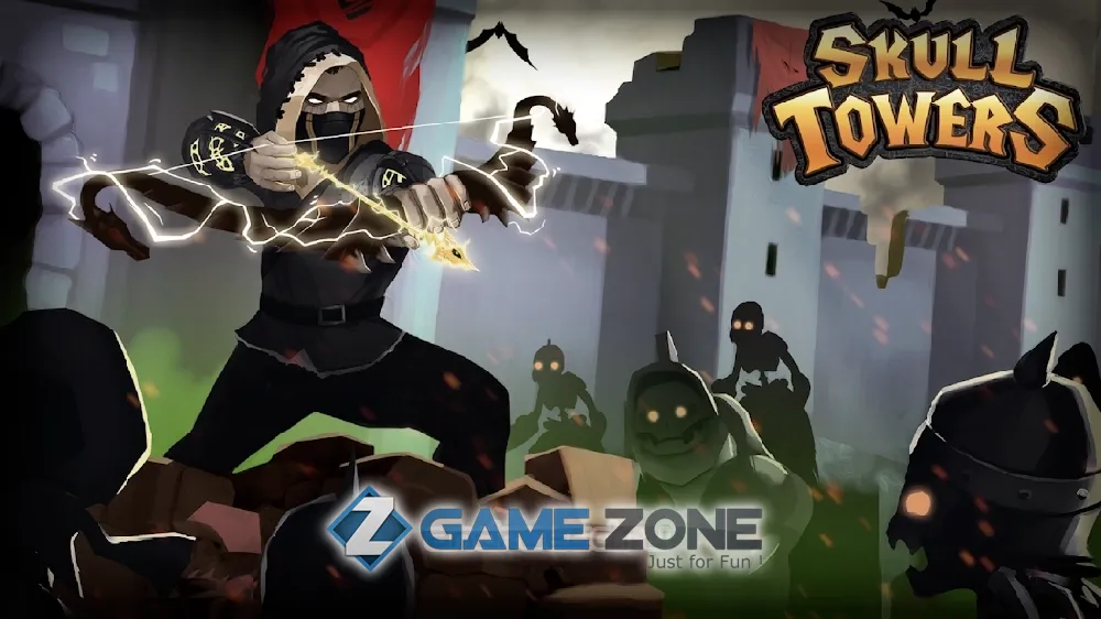 صورة من لعبة Skull Towers - Castle Defense [Много денег]