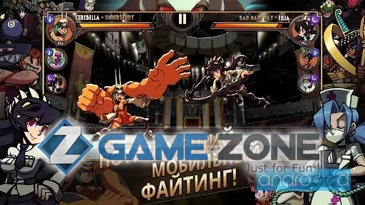 صورة من لعبة Skullgirls