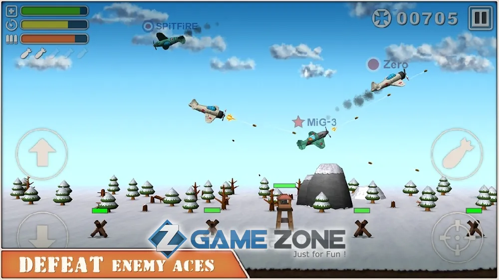 صورة من لعبة Sky Aces 2