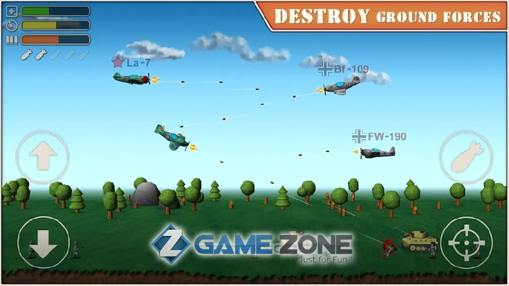 صورة من لعبة Sky Aces 2