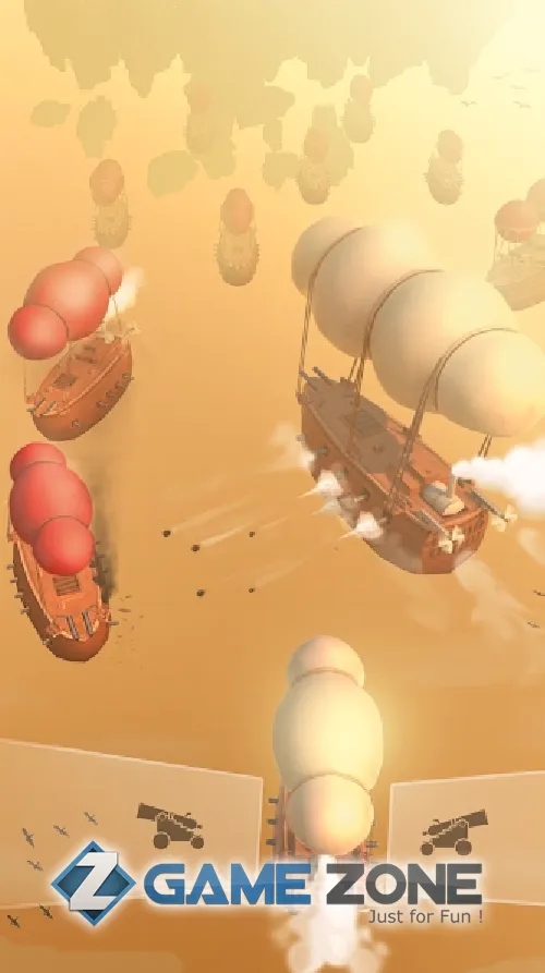 صورة من لعبة Sky Battleship Total War of Ships