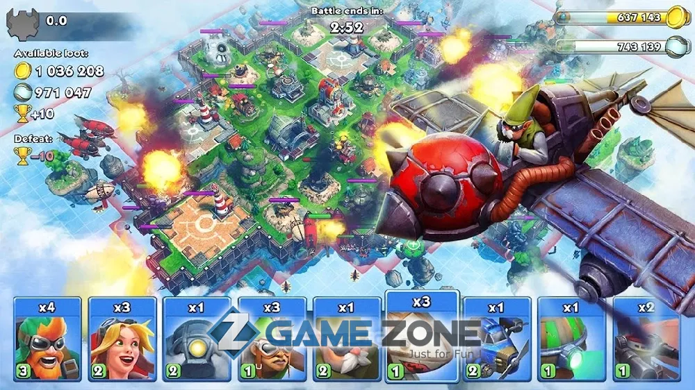 صورة من لعبة Sky Clash: Lords of Clans 3D