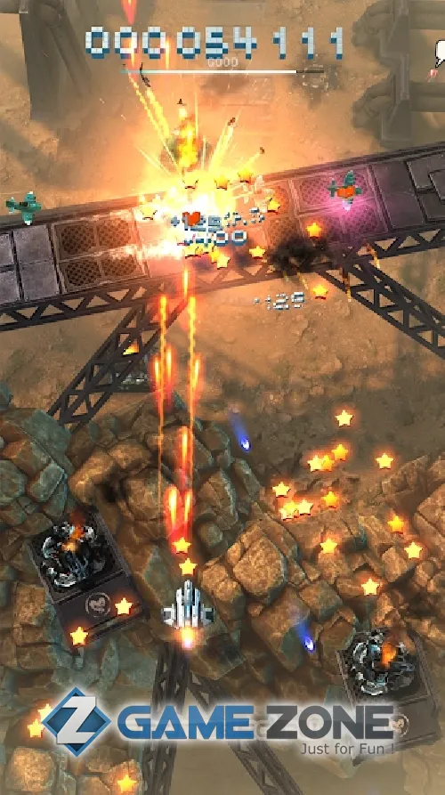 صورة من لعبة Sky Force Reloaded [Mod Stars/Adfree]