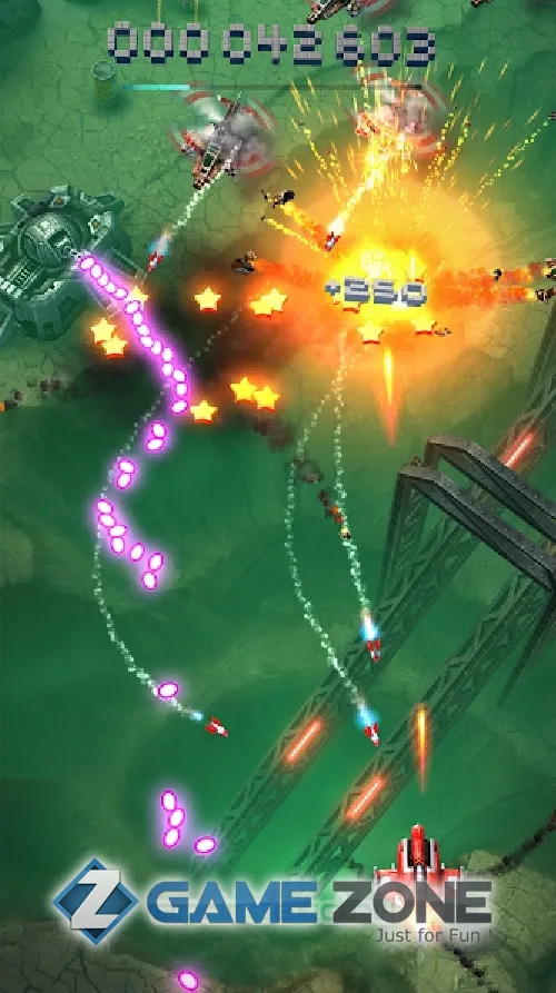 صورة من لعبة Sky Force Reloaded [Mod Stars/Adfree]