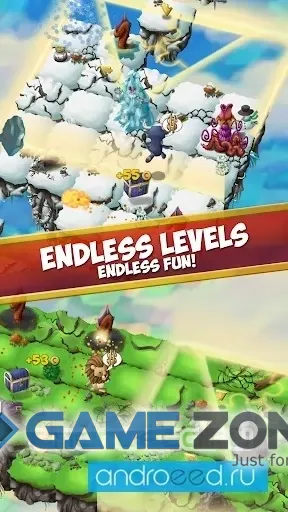 صورة من لعبة Sky Hop Saga