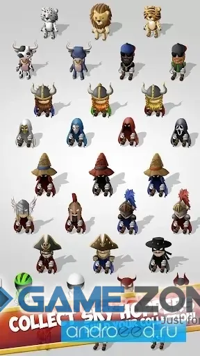 صورة من لعبة Sky Hop Saga