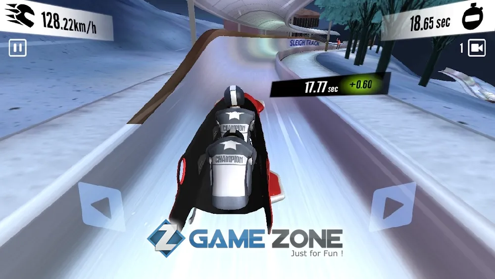 صورة من لعبة Sleigh Champion : Winter sports [Много денег]