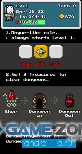 صورة من لعبة Slide Dungeons