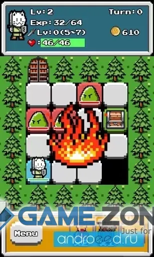 صورة من لعبة Slide Dungeons