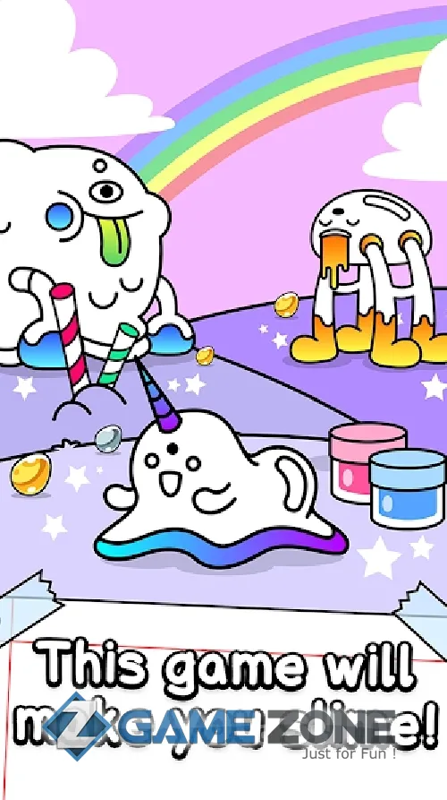 صورة من لعبة Slime Evolution - Merge & Create Mutant Goo