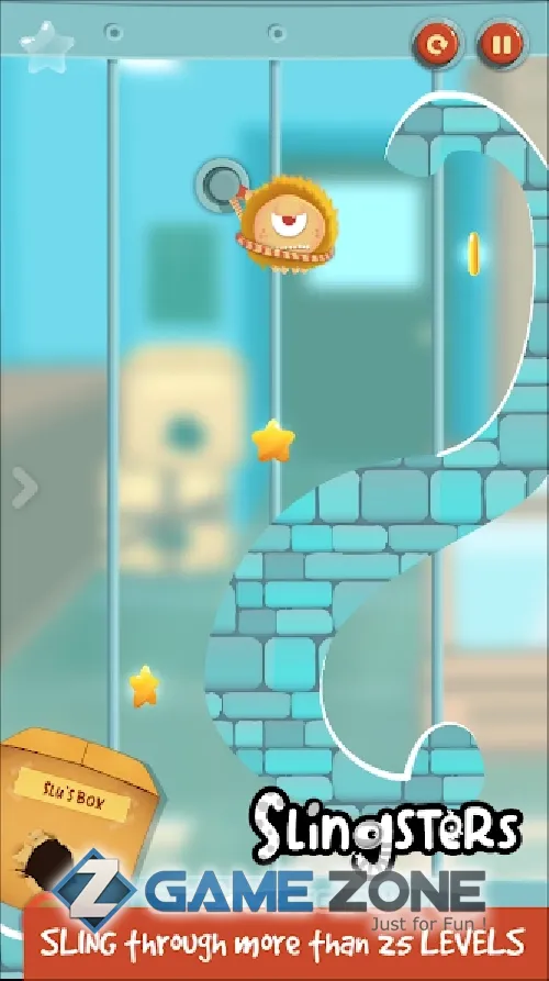 صورة من لعبة Slingsters
