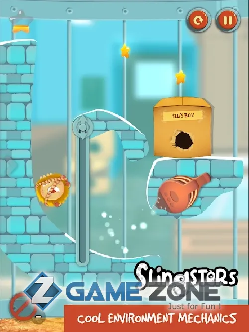 صورة من لعبة Slingsters