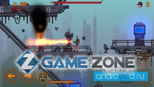 صورة من لعبة Slip Gear: Jet Pack Wasteland [Много денег]