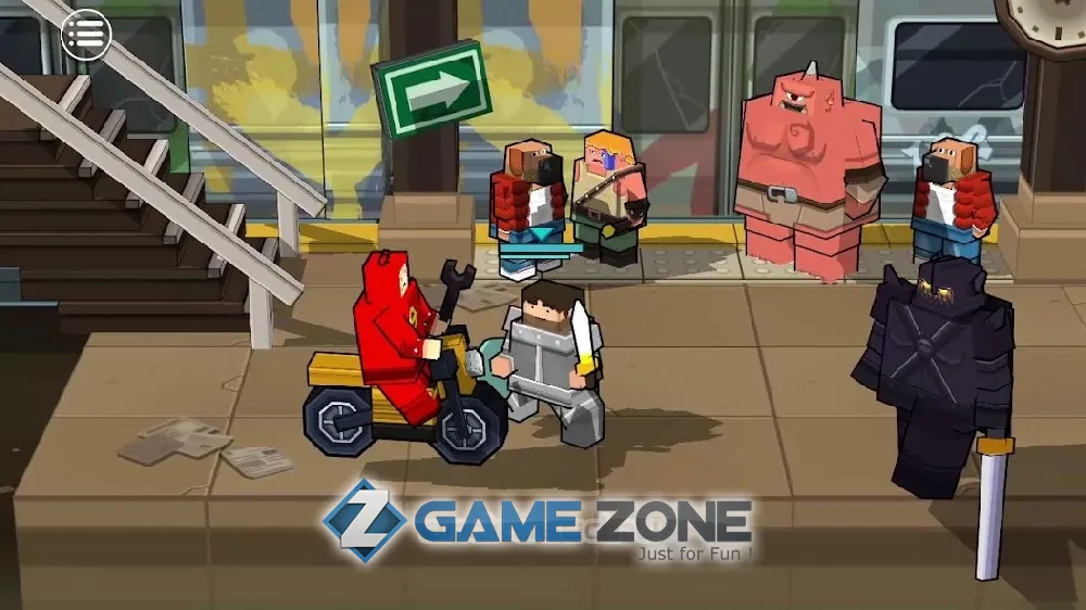 صورة من لعبة Smash Club:Streets of Shmeenis