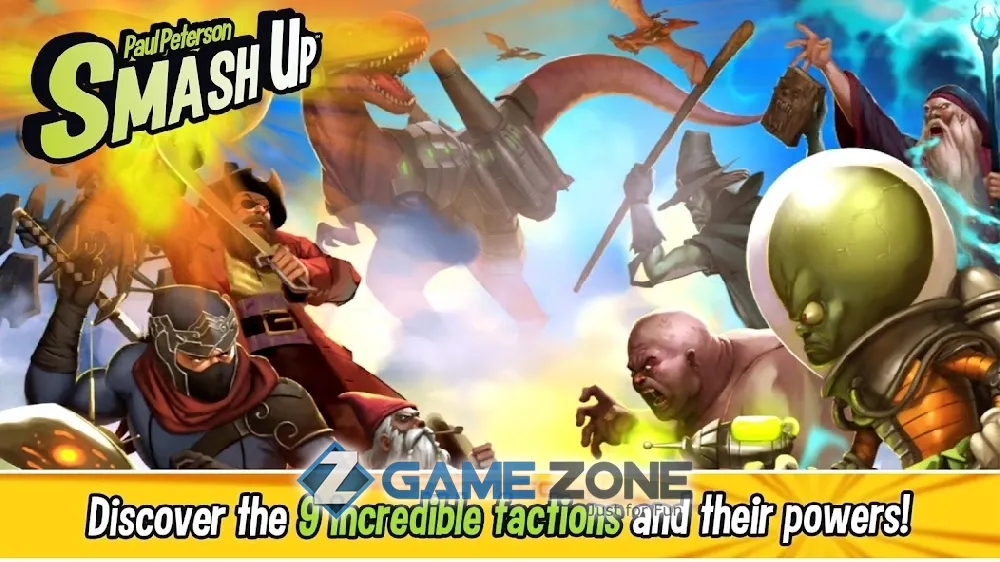 صورة من لعبة Smash Up - conquer the bases with your factions