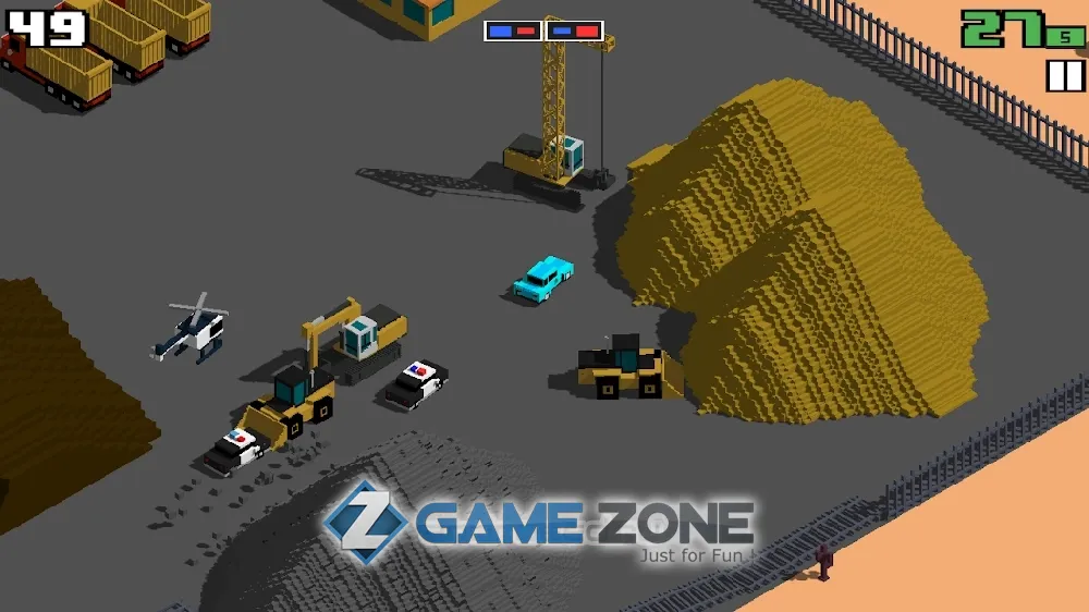 صورة من لعبة Smashy Road: Wanted