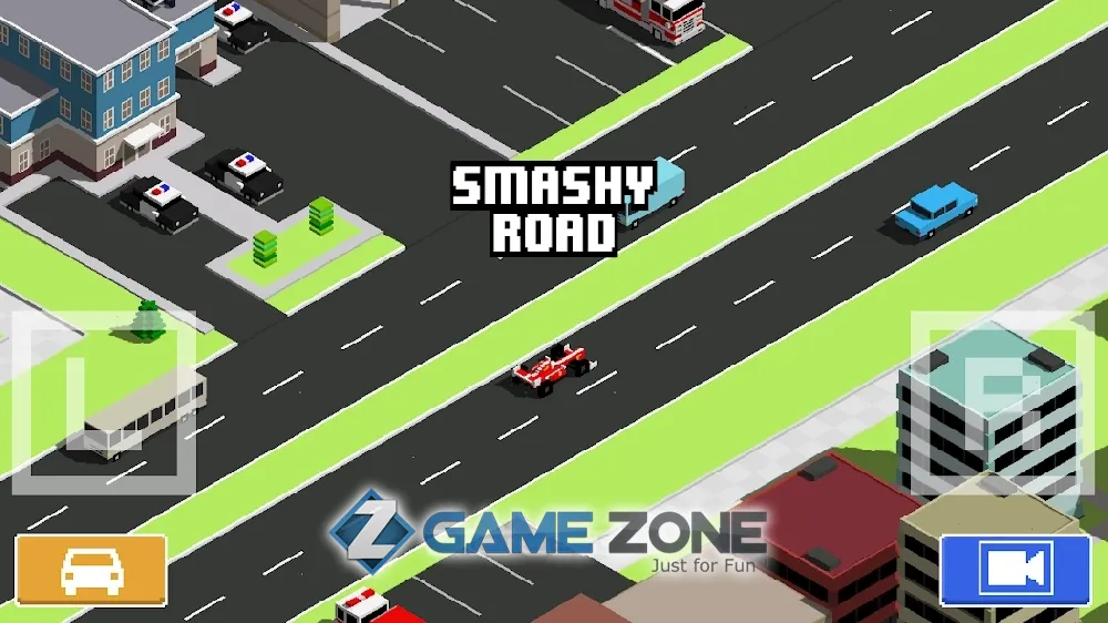 صورة من لعبة Smashy Road: Wanted