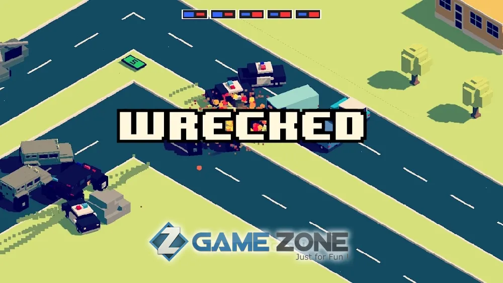 صورة من لعبة Smashy Road: Wanted