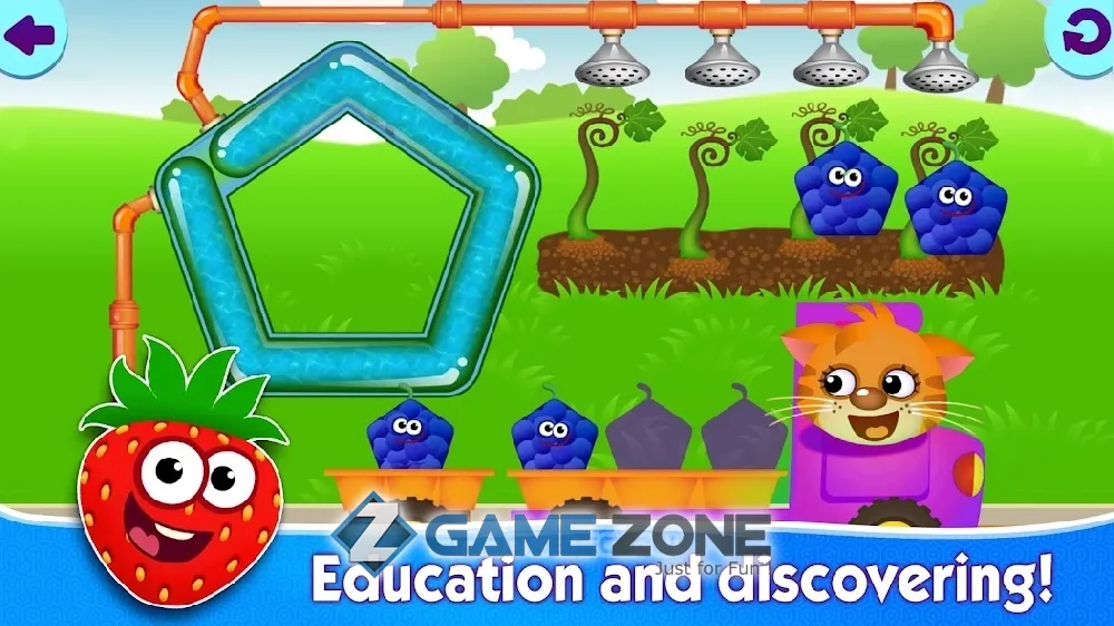 صورة من لعبة Funny Food Educational games for kids 3 years old [Adfree]