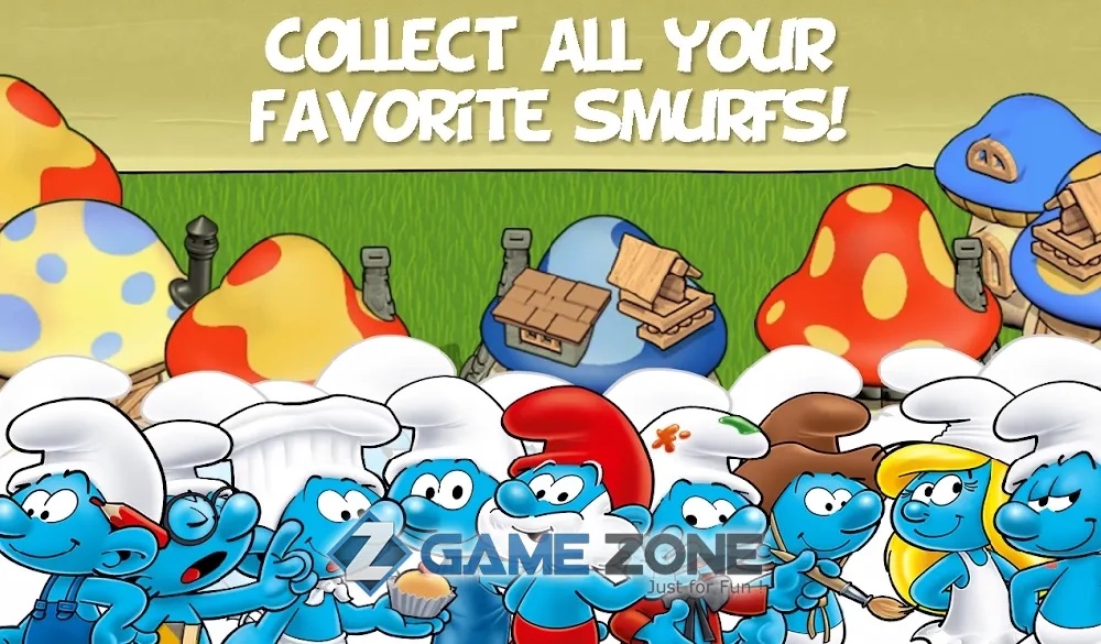 صورة من لعبة Smurfs Village Magical Meadow