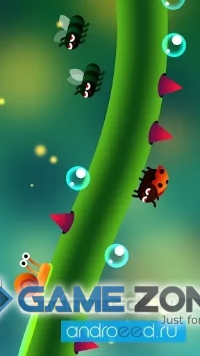 صورة من لعبة Snail Ride