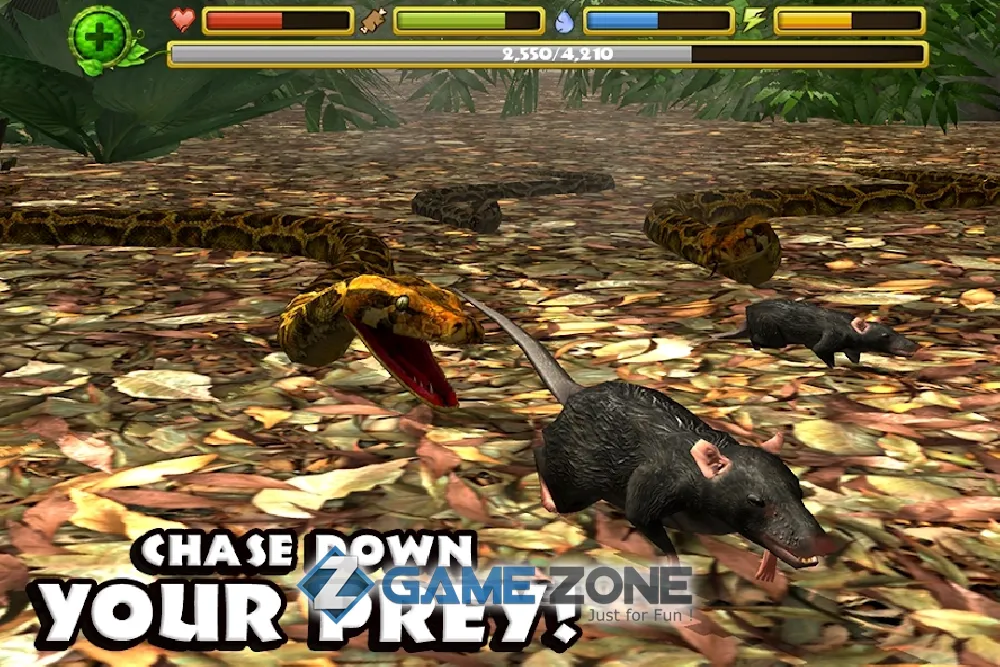 صورة من لعبة Snake Simulator