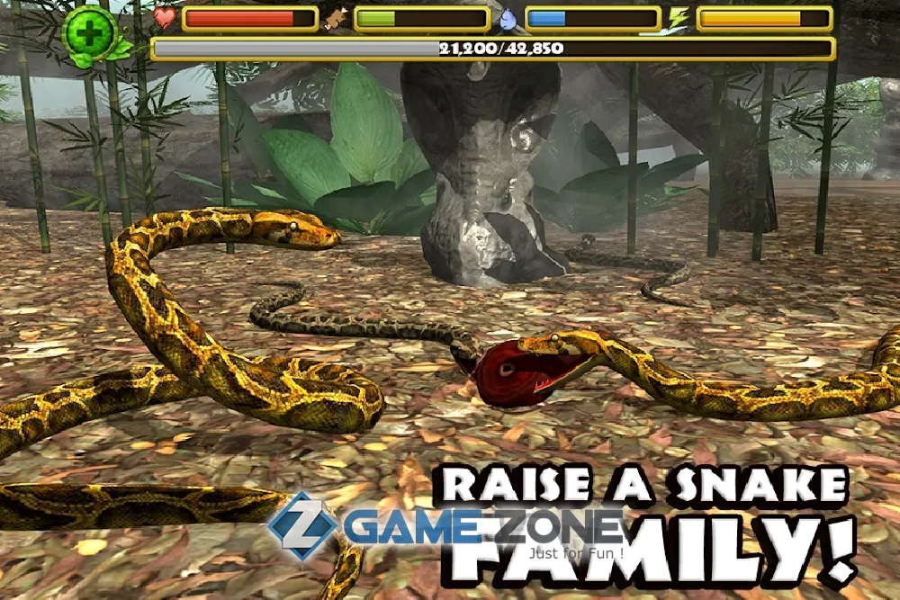 صورة من لعبة Snake Simulator